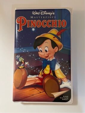 Disney Pinocchio VHS